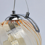 Подвесной светильник со стеклянном плафоном в форме бокала Kaleido варинант исполнения - 9 | Loft Concept в Краснодаре