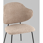 Стул Bellamy букле кофейный варинант исполнения - 2 | Loft Concept в Краснодаре