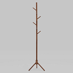 Напольная вешалка из массива бука Branches Hangers Dark варинант исполнения - 2 | Loft Concept в Краснодаре