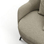 Мебельная ткань Шенилл Wangi серый цвет N 1166 варинант исполнения - 5 | Loft Concept в Краснодаре