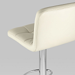 Барный стул с сиденьем молочного цвета Honory варинант исполнения - 6 | Loft Concept в Краснодаре