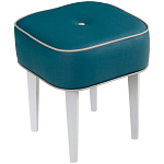 Квадратный мягкий пуф на белых ножках Winton Pouf Square варинант исполнения - 13 | Loft Concept в Краснодаре