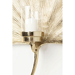 Большой Настенный Подсвечник золотой Лист Пальмы варинант исполнения - 3 | Loft Concept в Краснодаре