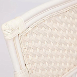 Комплект уличной мебели из ротанга Eloise белый варинант исполнения - 2 | Loft Concept в Краснодаре