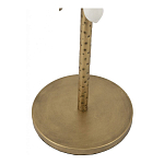 Столик золотистый с цветочной композицией на основании Forest Fairy Tale варинант исполнения - 5 | Loft Concept в Краснодаре