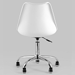 Офисный стул на металлическом основании EGGERY White варинант исполнения - 5 | Loft Concept в Краснодаре