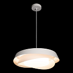 Подвесной светильник круглый белого цвета из металла Vita Cuna варинант исполнения - 4 | Loft Concept в Краснодаре