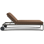 Шезлонг на металлическом каркасе с регулируемой спинкой GUELL Sunbed варинант исполнения - 1 | Loft Concept в Краснодаре