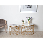 Столик дизайнерский The White Touch варинант исполнения - 3 | Loft Concept в Краснодаре