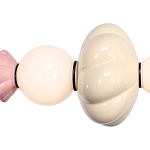 Подвесной светильник фигруный с керамическими элементами 18W LED Fragrant Light варинант исполнения - 4 | Loft Concept в Краснодаре