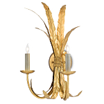 Бра с каркасом в виде пучка золотых перьев Bunch of Feathers варинант исполнения - 2 | Loft Concept в Краснодаре