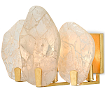 Бра из трех органических форм Quartz Light варинант исполнения - 2 | Loft Concept в Краснодаре