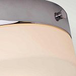 Потолочный светильник для ванных комнат с цилиндрическим плафоном из опалового стекла Elstead Lighting варинант исполнения - 2 | Loft Concept в Краснодаре