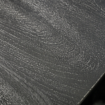 Деревянная тумба с резными ящиком и дверцей Azure Grey Wooden Nightstand варинант исполнения - 2 | Loft Concept в Краснодаре