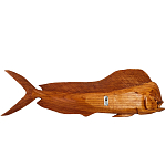 Статуэтка деревянная в виде рыбы Fish of the World варинант исполнения - 3 | Loft Concept в Краснодаре