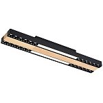 Потолочный светильник черный GAVIN WOOD 1 варинант исполнения - 1 | Loft Concept в Краснодаре