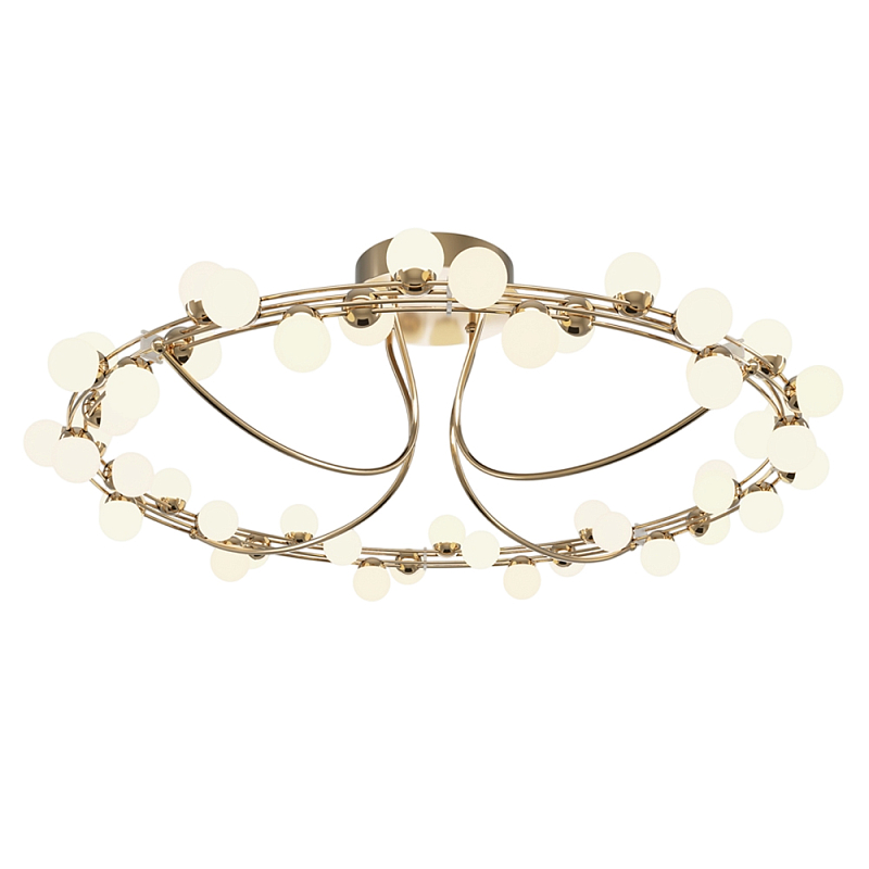 Потолочный светильник Tessara 3000К 72Вт Золотой Белый в Краснодаре | Loft Concept 