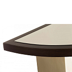 Консоль на полукруглой основе Stylish Pearl варинант исполнения - 4 | Loft Concept в Краснодаре