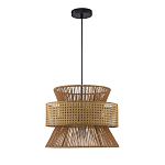 Подвесной светильник с абажуром из натуральных материалов Light Inside the Cell варинант исполнения - 3 | Loft Concept в Краснодаре