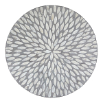 Столик с инкрустацией с перламутровым узором Flower Grey варинант исполнения - 2 | Loft Concept в Краснодаре