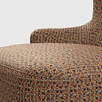 Мебельная ткань Шенилл терракотовый цвет 142 см T4-58 варинант исполнения - 9 | Loft Concept в Краснодаре