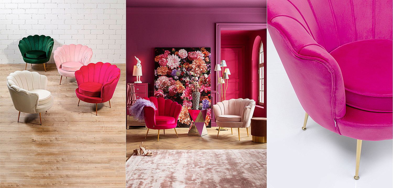 Кресло Bright Pink Meringue Кресло Bright Pink Meringue - Loft-Concept в Краснодаре