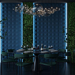 Гипсовая 3D Панель M-104 варинант исполнения - 2 | Loft Concept в Краснодаре