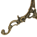 Стол бронзовый круглый с мраморной столешницей Coffee De Bronze варинант исполнения - 2 | Loft Concept в Краснодаре