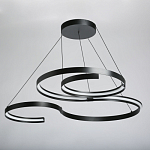 Люстра подвесная светодиодная в виде волнообразной ленты Ribbon Vortex варинант исполнения - 4 | Loft Concept в Краснодаре