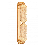 Бра прямоугольное с текстурным природным рисунком IceFlame варинант исполнения - 1 | Loft Concept в Краснодаре