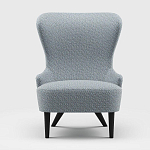 Мебельная ткань Шенилл голубой цвет 142 см T4-60 варинант исполнения - 6 | Loft Concept в Краснодаре