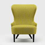 Мебельная ткань Шенилл горчичный цвет 142 см T4-62 варинант исполнения - 7 | Loft Concept в Краснодаре