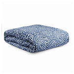 Постельное белье темно-синего цвета с рисунком Blossom Essence Sophie варинант исполнения - 4 | Loft Concept в Краснодаре