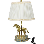 Настольная лампа из фарфора Лошадь Frodi варинант исполнения - 2 | Loft Concept в Краснодаре
