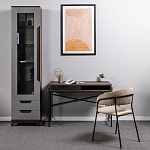 Стол рабочий в стиле лофт с ящиком и нишей для хранения Urban Style Space 2 варинант исполнения - 7 | Loft Concept в Краснодаре