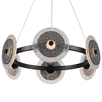 Люстра с плафонами из фактурного двойного стекла Heterochromia варинант исполнения - 2 | Loft Concept в Краснодаре