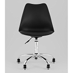 Офисный стул на металлическом основании EGGERY Black пластик варинант исполнения - 5 | Loft Concept в Краснодаре