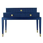 Премиальная Консоль с тремя ящиками Elsa Dreams Blue варинант исполнения - 4 | Loft Concept в Краснодаре