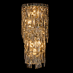 Бра с каскадом из прозрачного хрусталя и корпусом золотого цвета Constant Sparks варинант исполнения - 1 | Loft Concept в Краснодаре