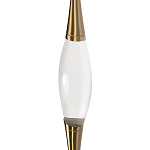 Подвесной светильник с хрустальным плафоном и бронзовым основанием Renee Glass Drops  варинант исполнения - 4 | Loft Concept в Краснодаре