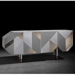 Комод с фасадом из геометрических фигур Coleccion Alexandra варинант исполнения - 2 | Loft Concept в Краснодаре