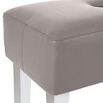 Мягкий пуф на белых ножках Winton Pouf варинант исполнения - 10 | Loft Concept в Краснодаре