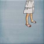 Плитка с узором Девочка единорог варинант исполнения - 4 | Loft Concept в Краснодаре