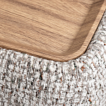Столик прикроватный мягкий Soft Table from Chenille варинант исполнения - 4 | Loft Concept в Краснодаре