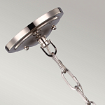 Подвесной светильник со стальным плафоном и белым матовым стеклянным шаром Feiss варинант исполнения - 3 | Loft Concept в Краснодаре