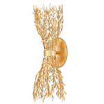 Бра золотое в виде кораллов Coral Decor варинант исполнения - 2 | Loft Concept в Краснодаре