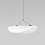 Подвесной светильник с белым тканевым плафоном в форме облака Crystal Cloud Junction варинант исполнения - 6 | Loft Concept в Краснодаре