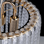 Люстра с подвесными рифлеными стеклянными трубками Nembus варинант исполнения - 19 | Loft Concept в Краснодаре