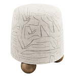 Пуф Wakonda ножки с деревянными шариками  варинант исполнения - 2 | Loft Concept в Краснодаре