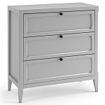 Комод с 3-мя ящиками серый Silva Grey Chest of Drawers варинант исполнения - 2 | Loft Concept в Краснодаре